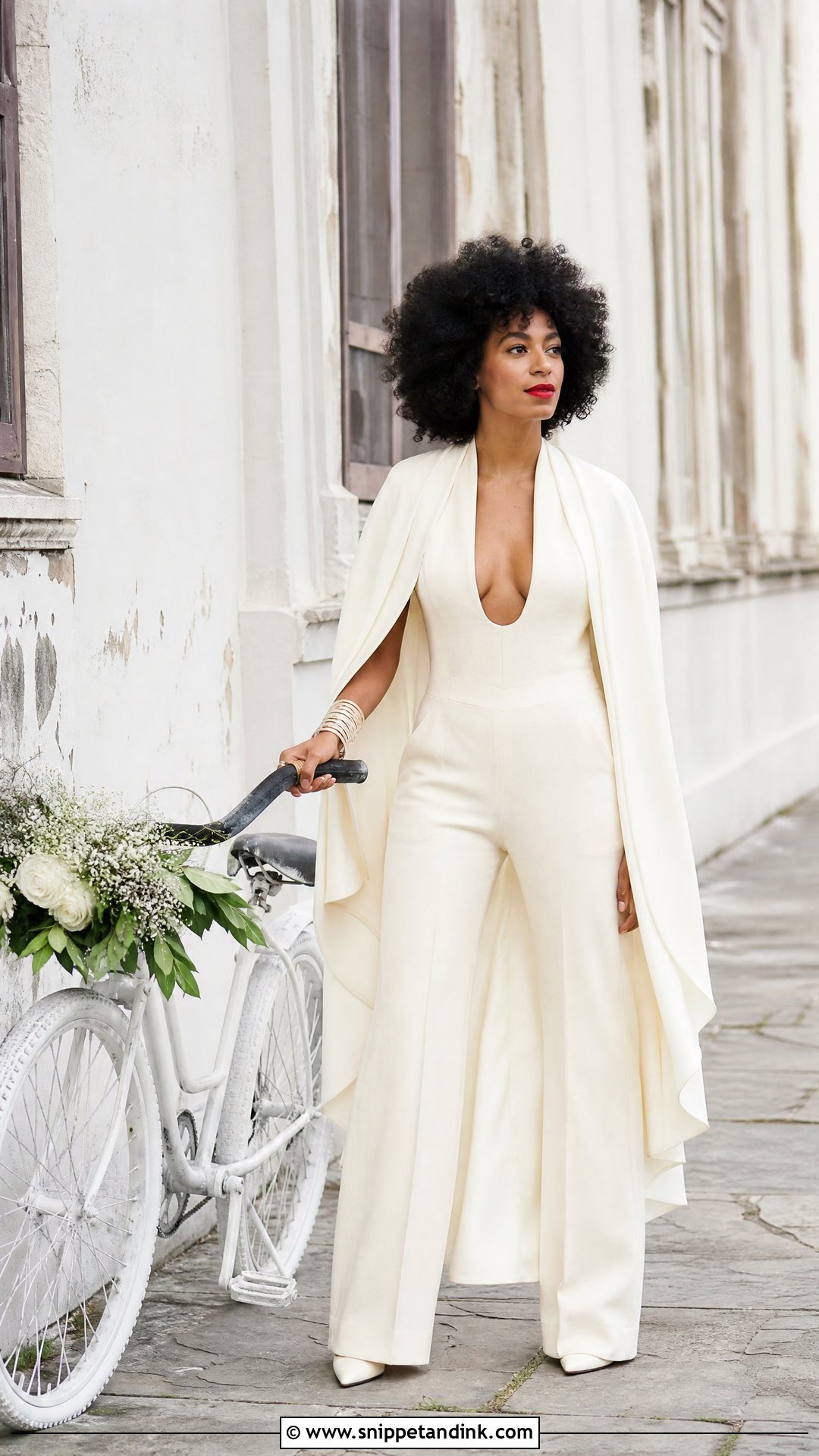 Solange Knowles Wedding Dress - Snippet and Ink - 20 Celebrities Wedding Dresses