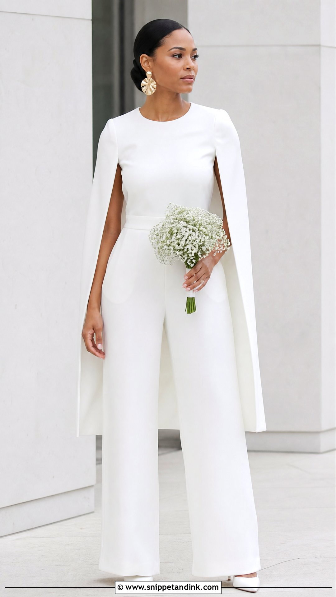 Solange Knowles Wedding Jumpsuit - Snippet and Ink - 30 Iconic Wedding Dresses
