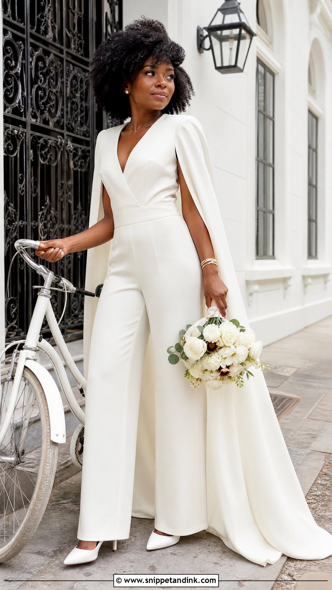 Solange Knowles Wedding Jumpsuit - Snippet and Ink - 25 Famous Wedding Dresses