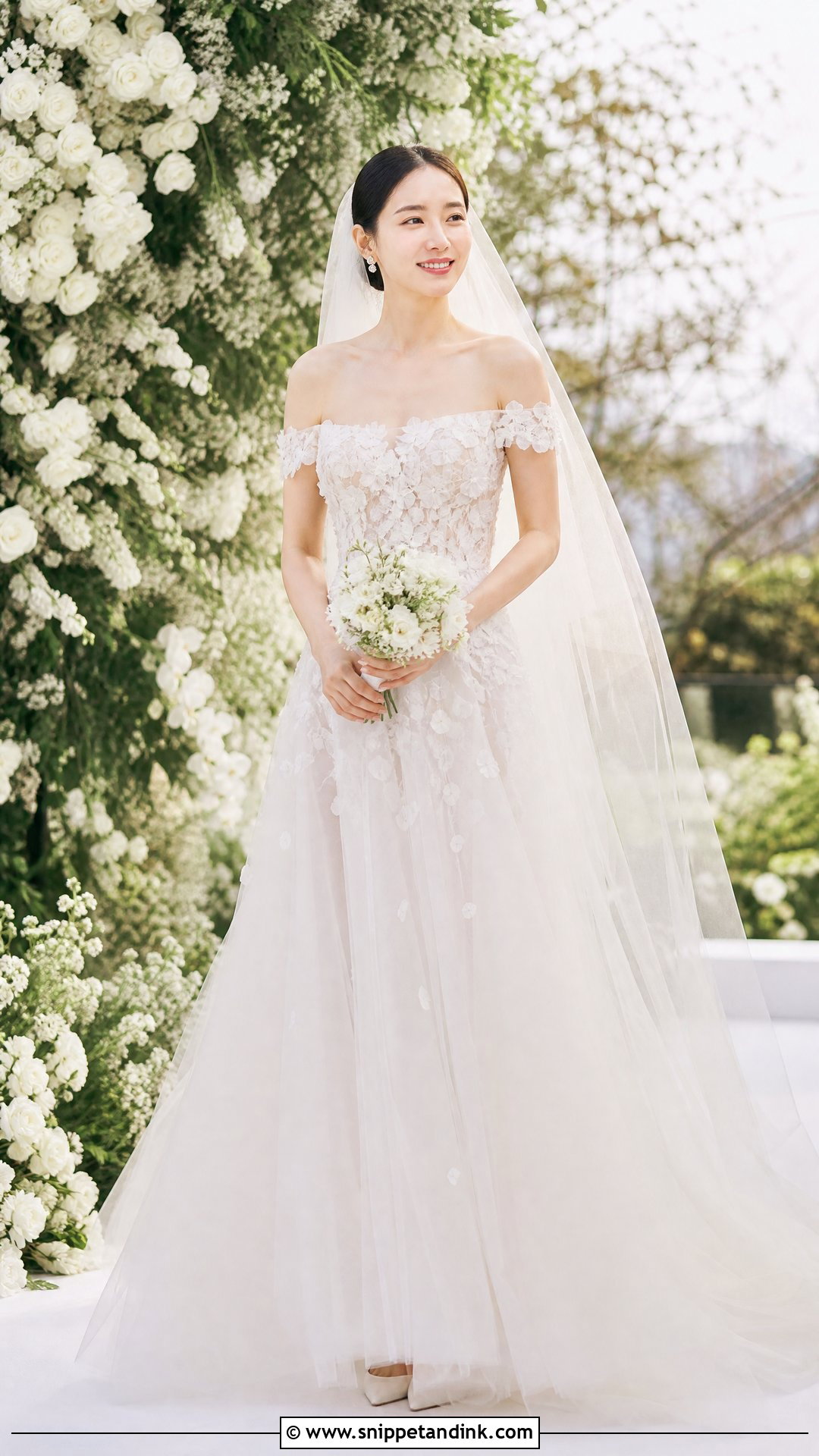 Son Ye Jin Mira Zwillinger Wedding Dress - Snippet and Ink - 20 Son Ye Jin Wedding Dress Ideas