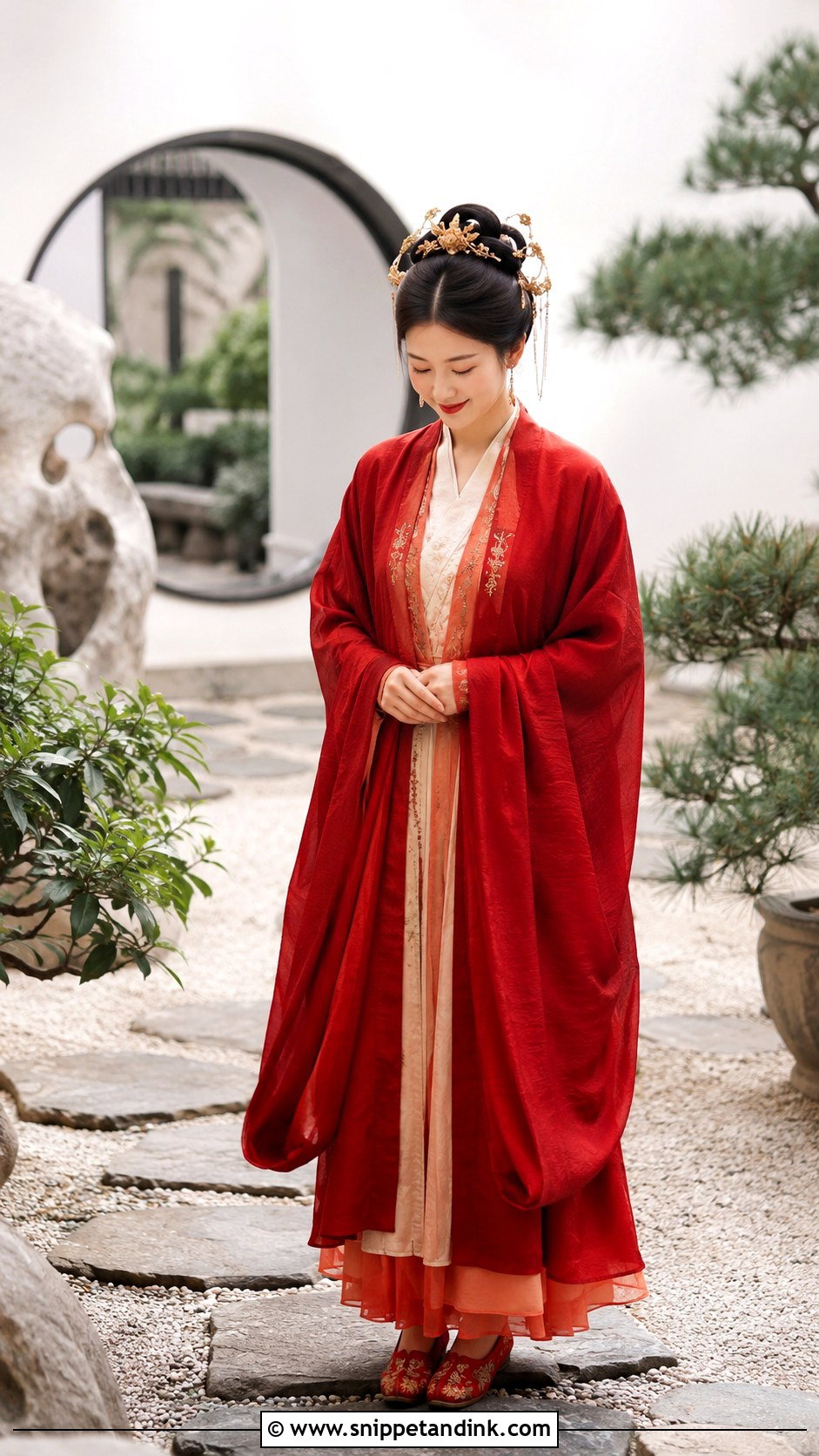 Song Dynasty Hanfu Wedding Dress - Snippet and Ink - 25 Traditional Chinese Wedding Dress Ideas