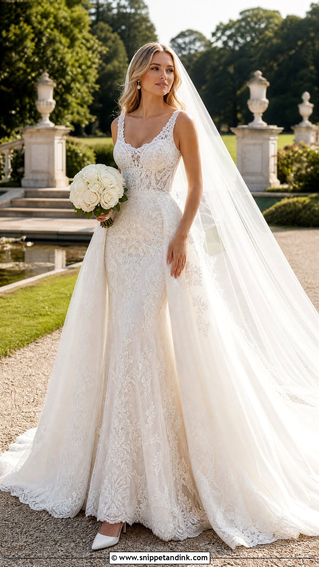 Sophia Tolli Mistique Lace Fit And Flare Wedding Dress - Snippet and Ink - 20 Sophia Tolli Wedding Dresses