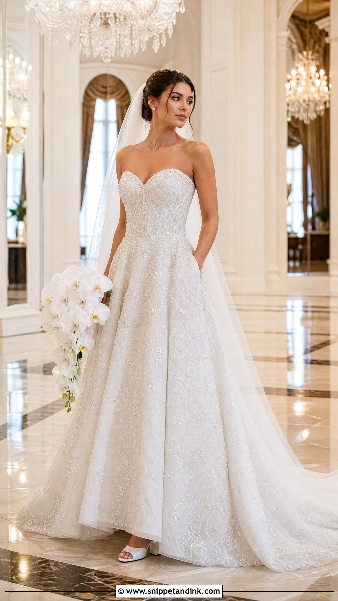 Sophia Tolli Porscha Beaded Strapless Wedding Dress - Snippet and Ink - 20 Sophia Tolli Wedding Dresses