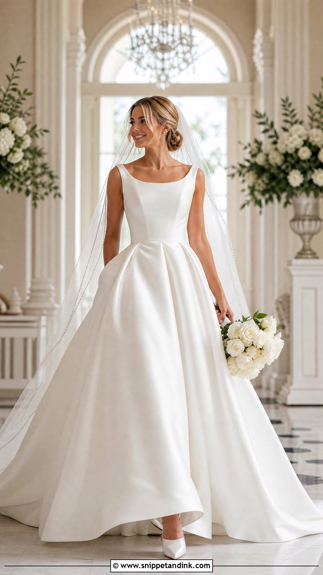 Sophia Tolli River Satin Ball Gown Wedding Dress - Snippet and Ink - 20 Sophia Tolli Wedding Dresses