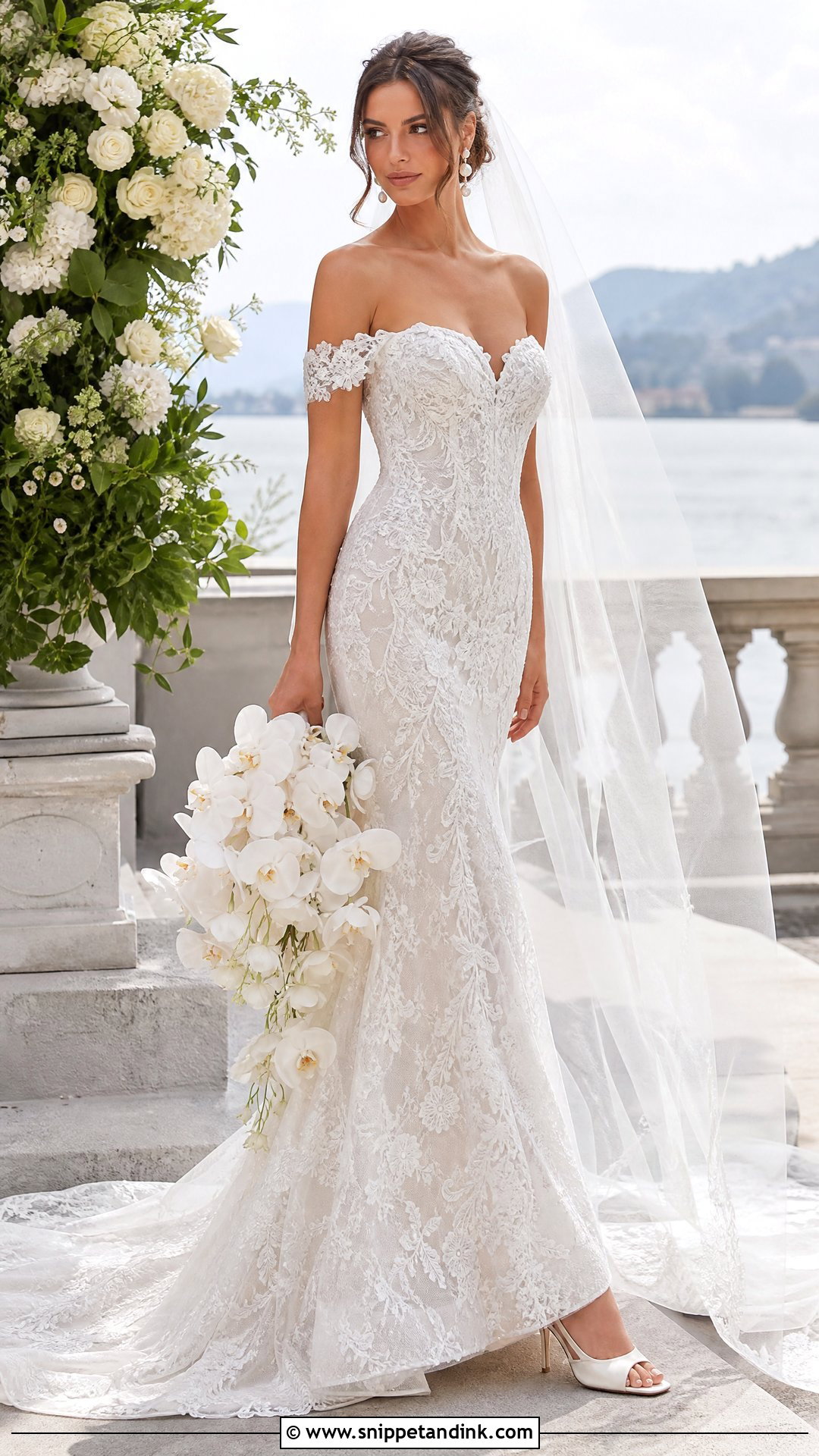 Sophia Tolli Solene Lace Mermaid Wedding Dress - Snippet and Ink - 20 Sophia Tolli Wedding Dresses