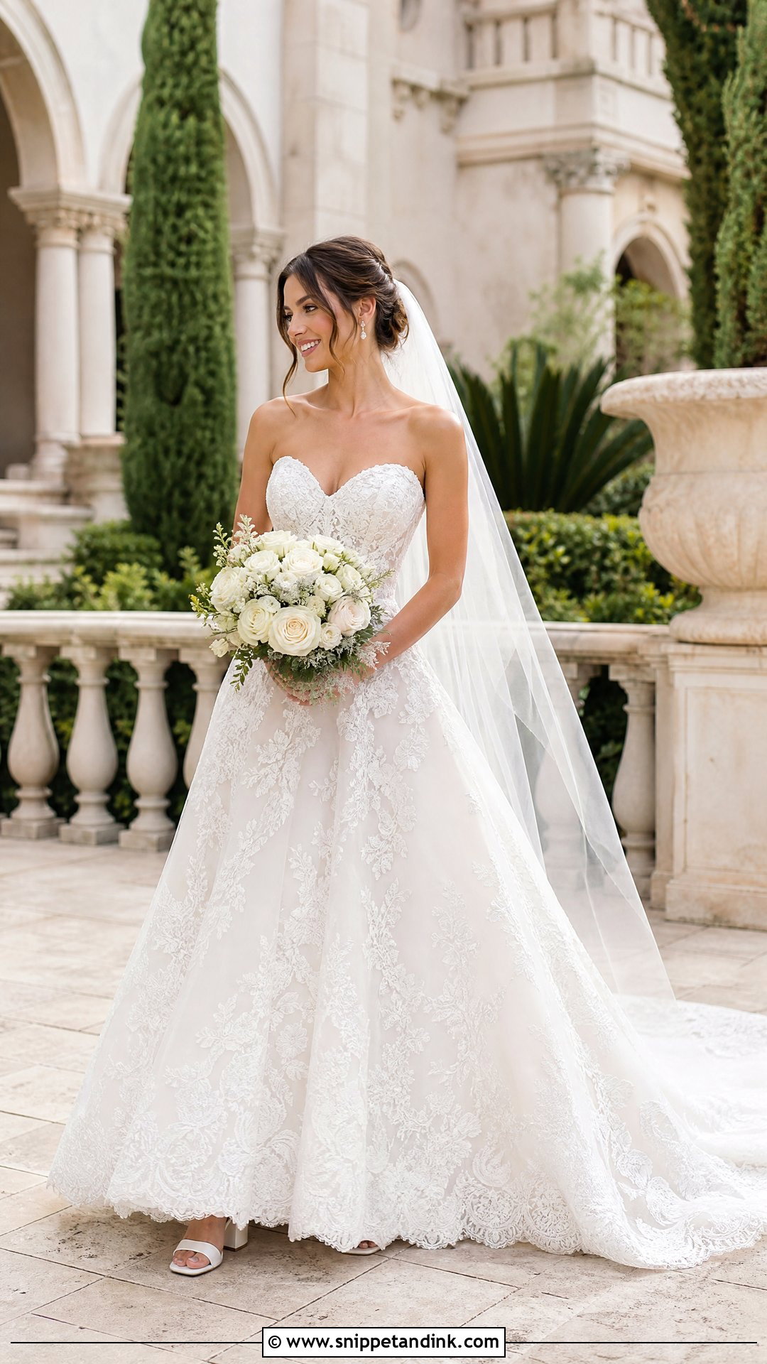 Sophia Tolli Viola Lace Ball Gown Wedding Dress - Snippet and Ink - 20 Sophia Tolli Wedding Dresses