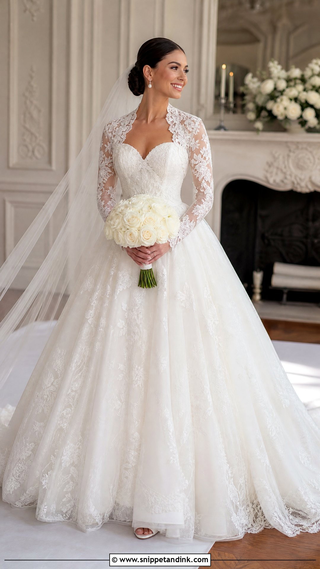 Sophia Tolli Xanthe Ball Gown With Lace Jacket - Snippet and Ink - 20 Sophia Tolli Wedding Dresses