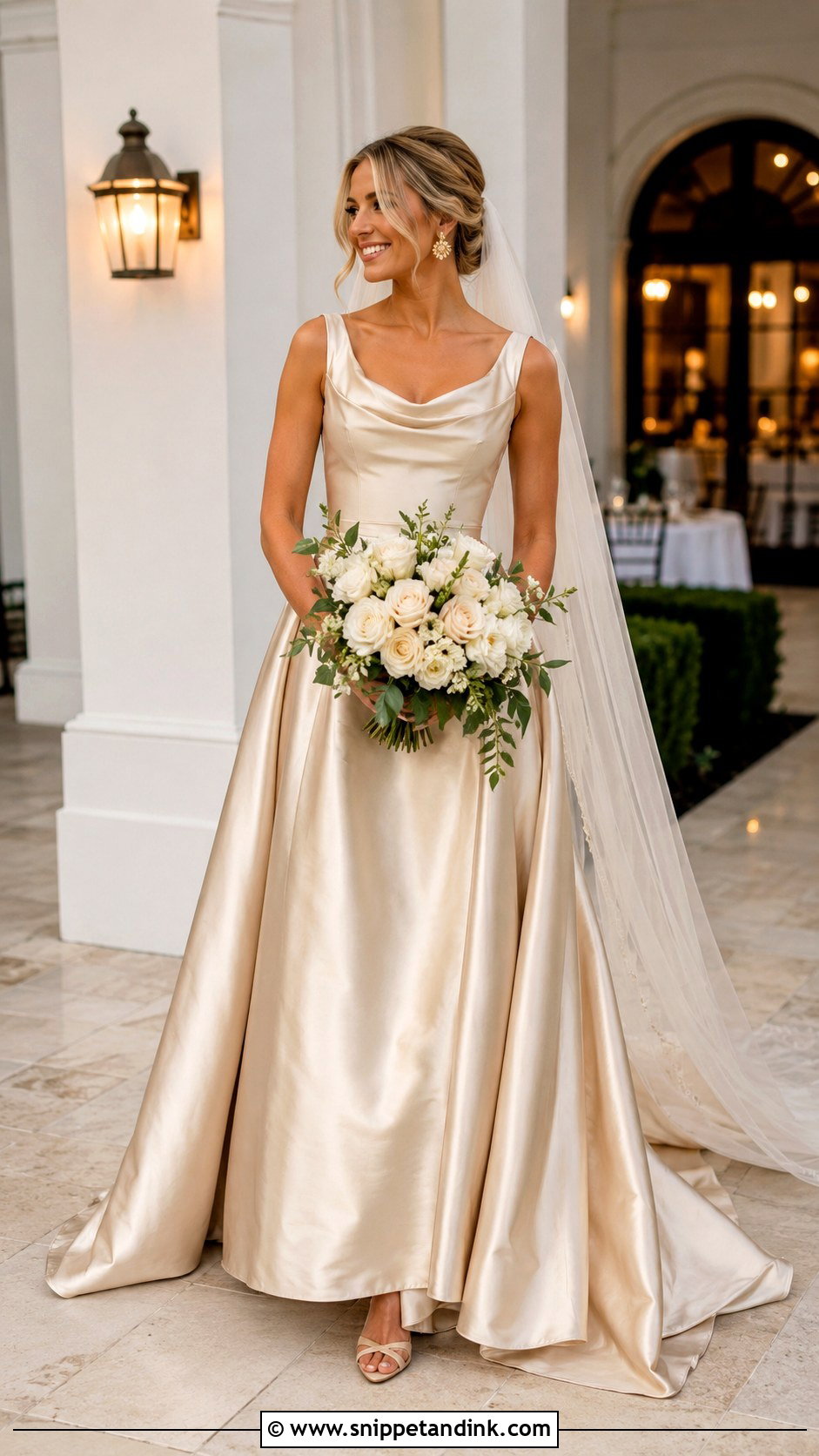 Southern Champagne Wedding Dress - Snippet and Ink - 25 Southern Wedding Dress Ideas