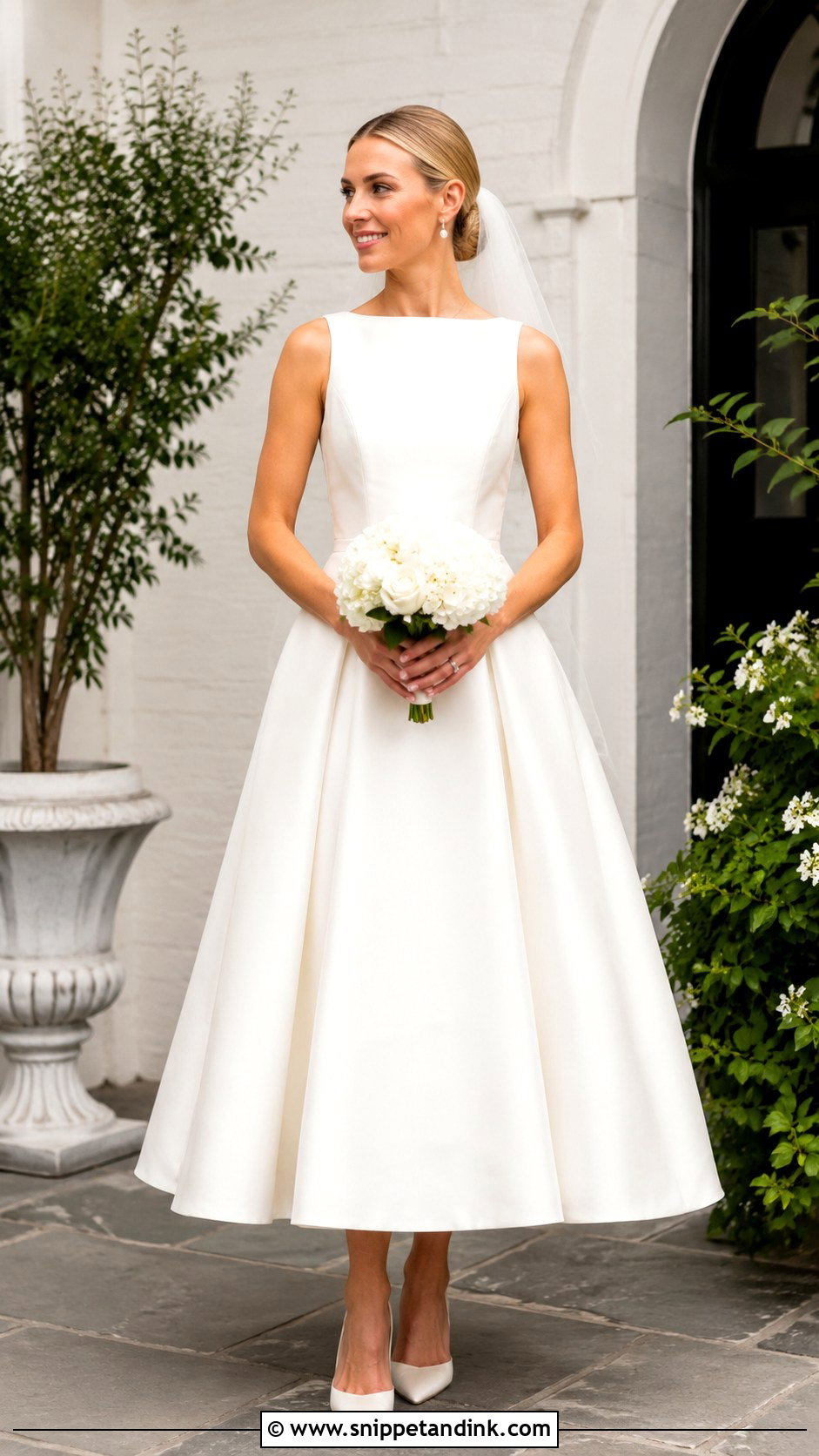 Southern Tea Length Wedding Dress - Snippet and Ink - 25 Southern Wedding Dress Ideas