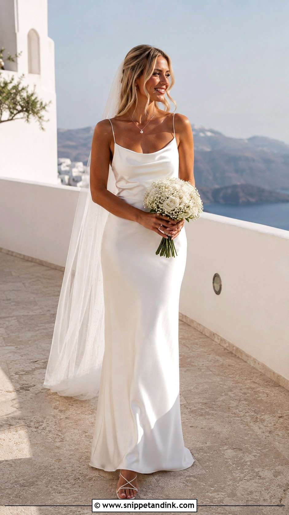 Spaghetti Strap Wedding Dress - Snippet and Ink - 25 Wedding Dress Neckline Ideas