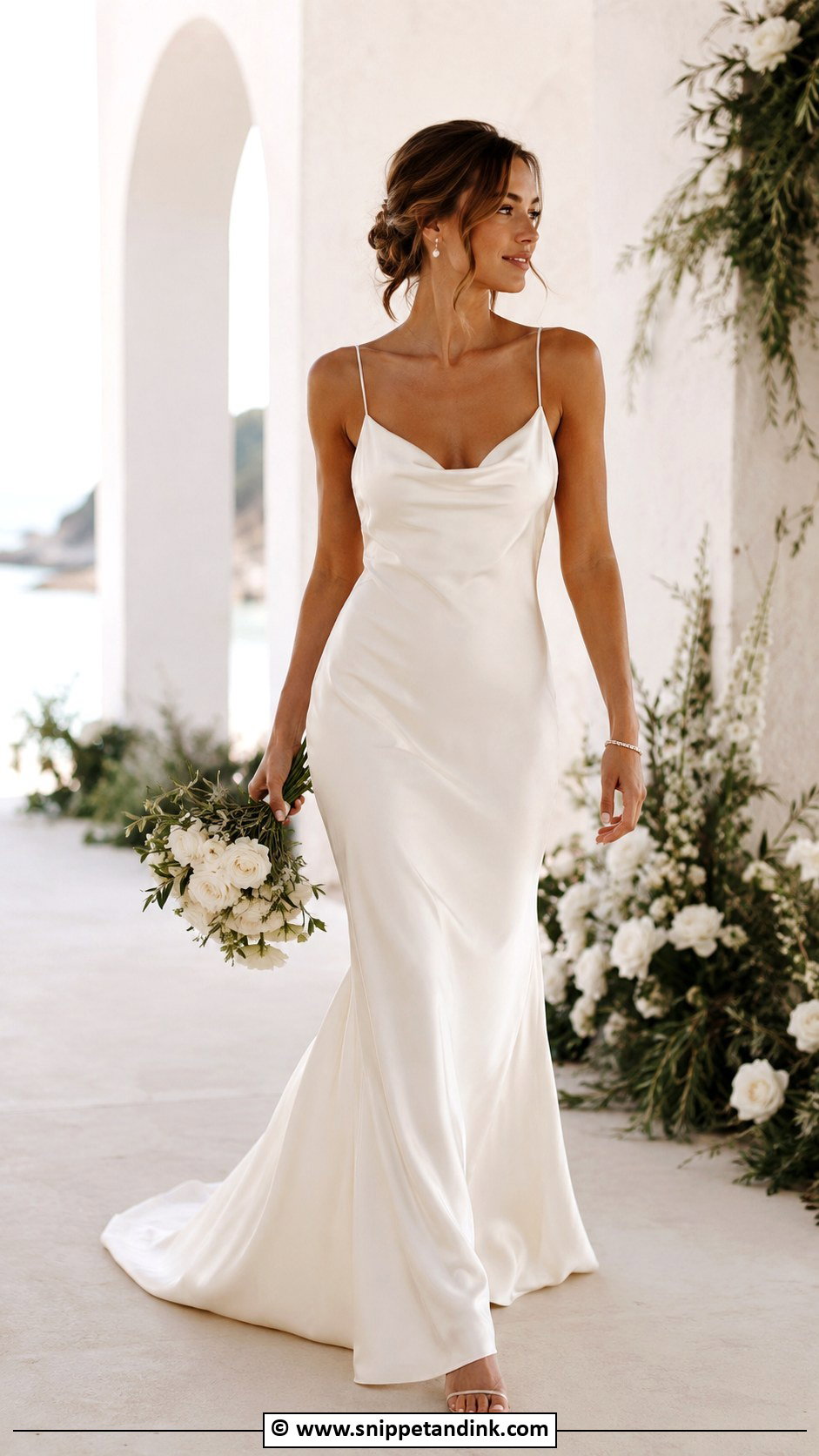 Spaghetti Strap Wedding Dress - Snippet and Ink - 25 Wedding Dresses with Straps