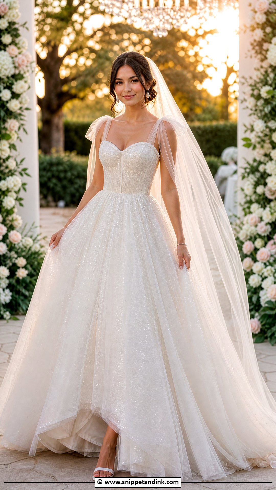 Sparkle Tulle Fairy Wedding Dress - Snippet and Ink - 35 Fairy Wedding Dress Ideas