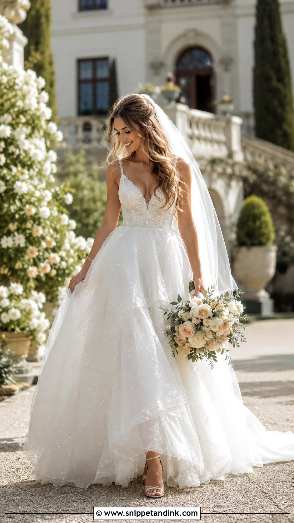 Sparkle Tulle Wedding Dress - Snippet and Ink - 25 Sparkle Wedding Dress Ideas