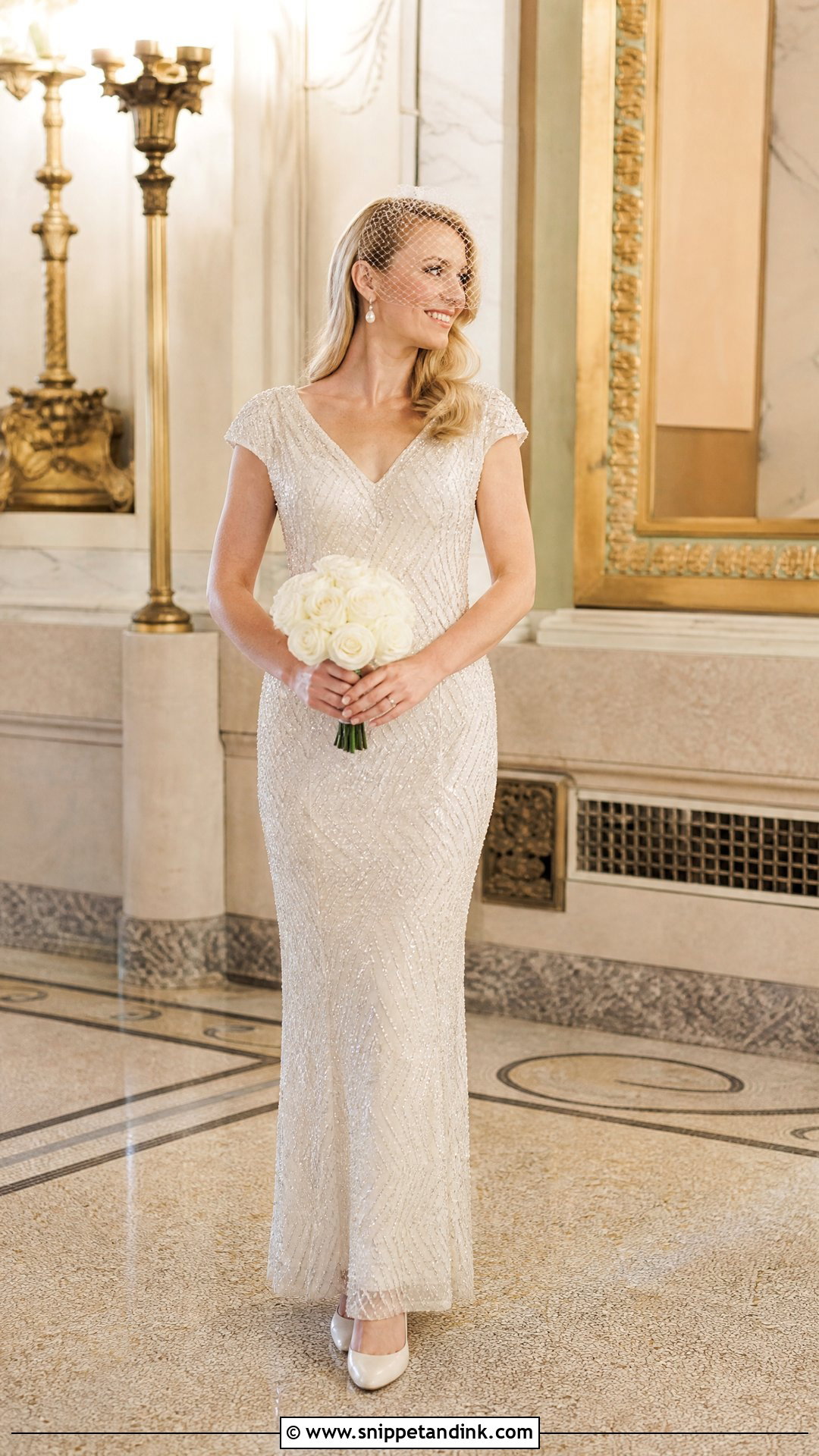 Sparkling Vintage Wedding Dress - Snippet and Ink - 25 Sparkling Wedding Dress Ideas