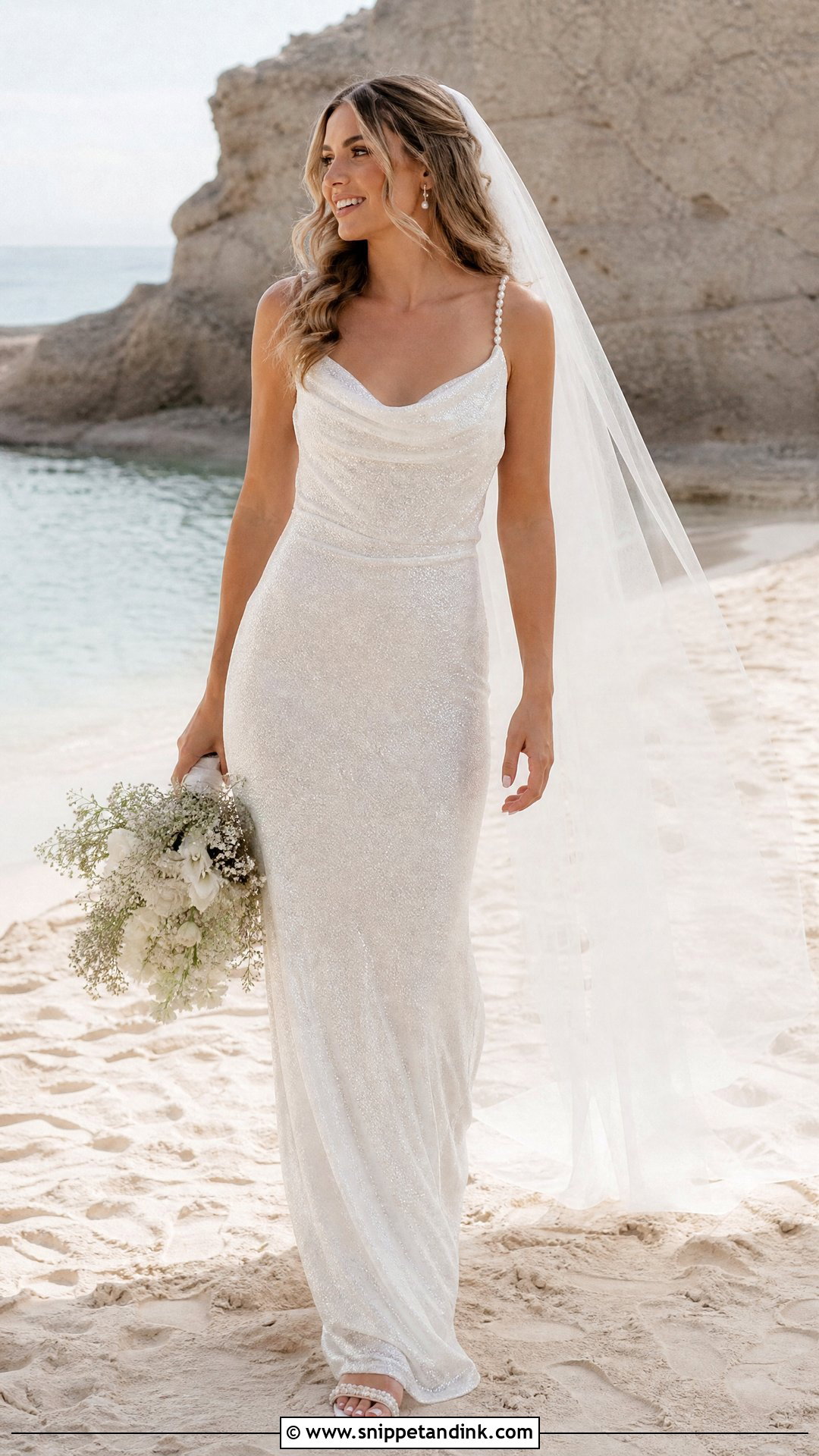 Sparkly Beach Wedding Dress - Snippet and Ink - 25 Wedding Dresses Sparkly