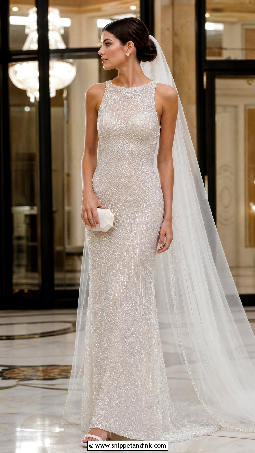 Sparkly Beaded Wedding Dress - Snippet and Ink - 25 Wedding Dresses Sparkly