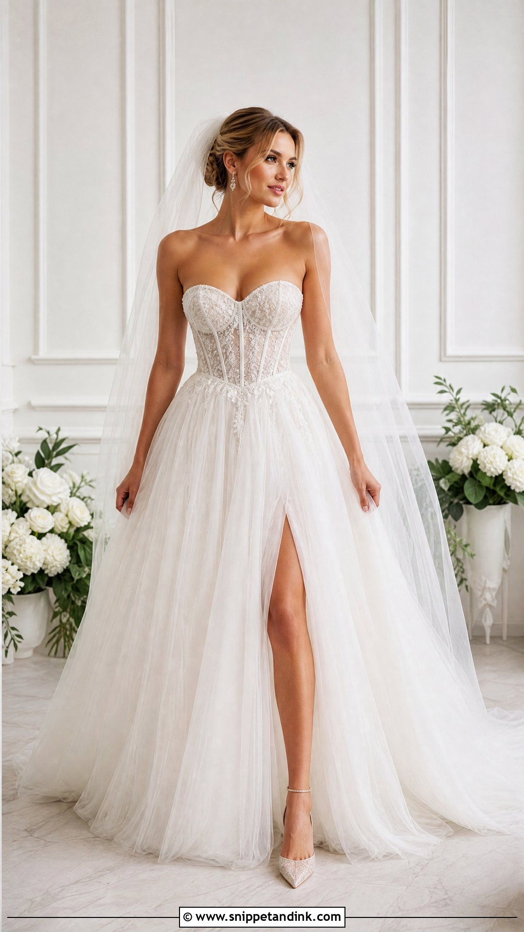 Sparkly Corset Wedding Dress - Snippet and Ink - 25 Wedding Dresses Sparkly