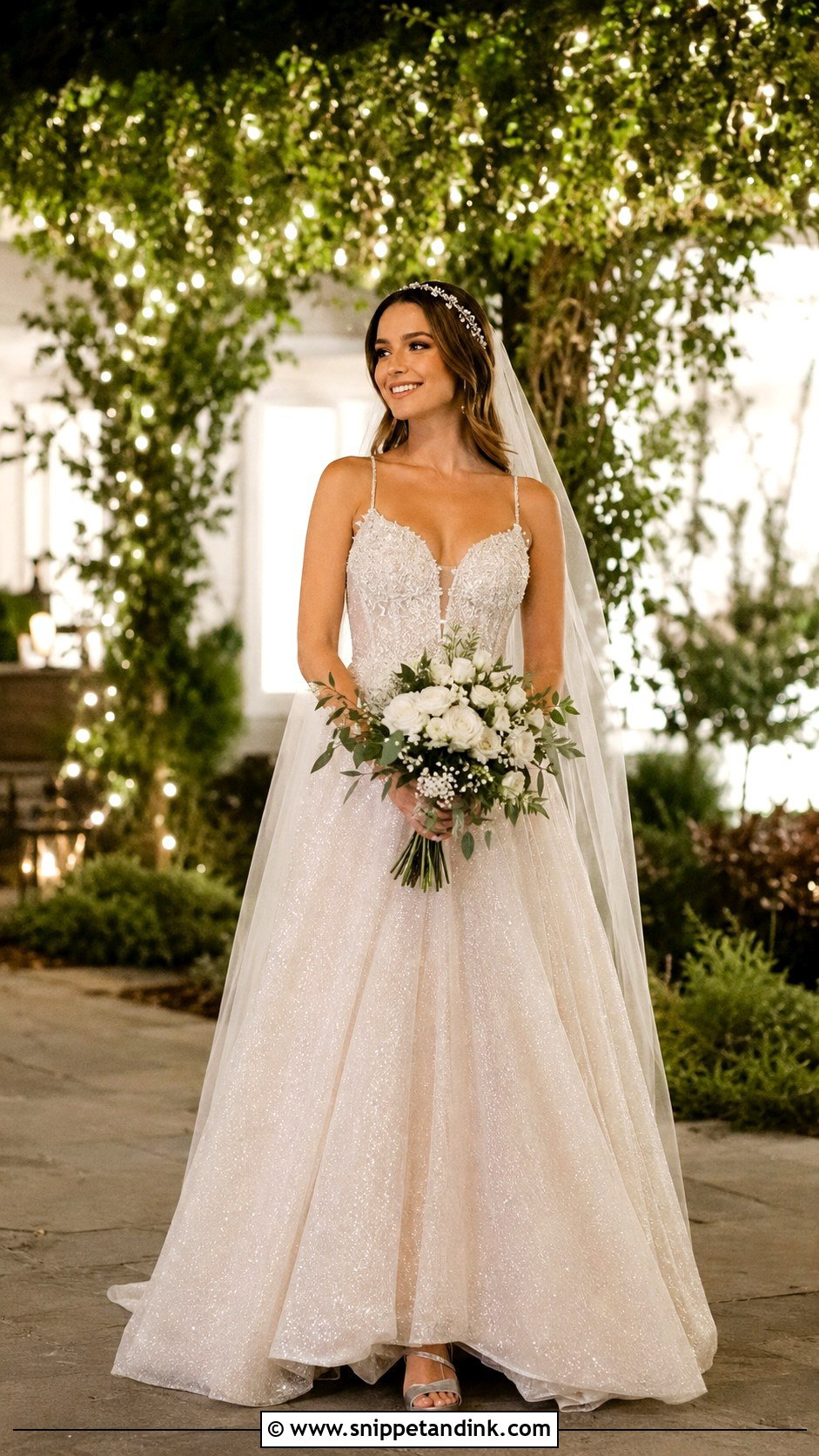 Sparkly Fairy Wedding Dress - Snippet and Ink - 20 Fairy Wedding Dresses