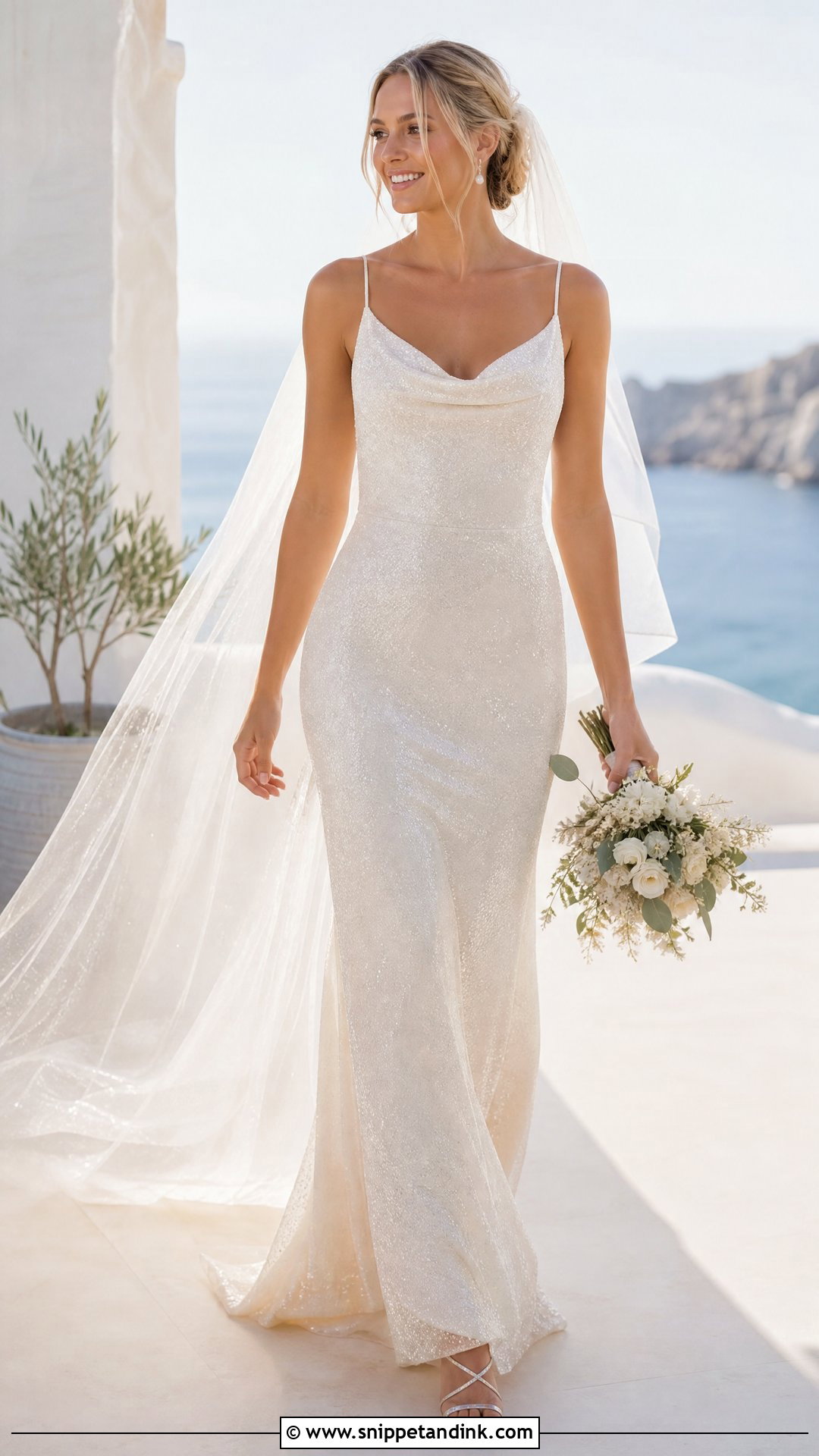 Sparkly Slip Wedding Dress - Snippet and Ink - 25 Wedding Dresses Sparkly