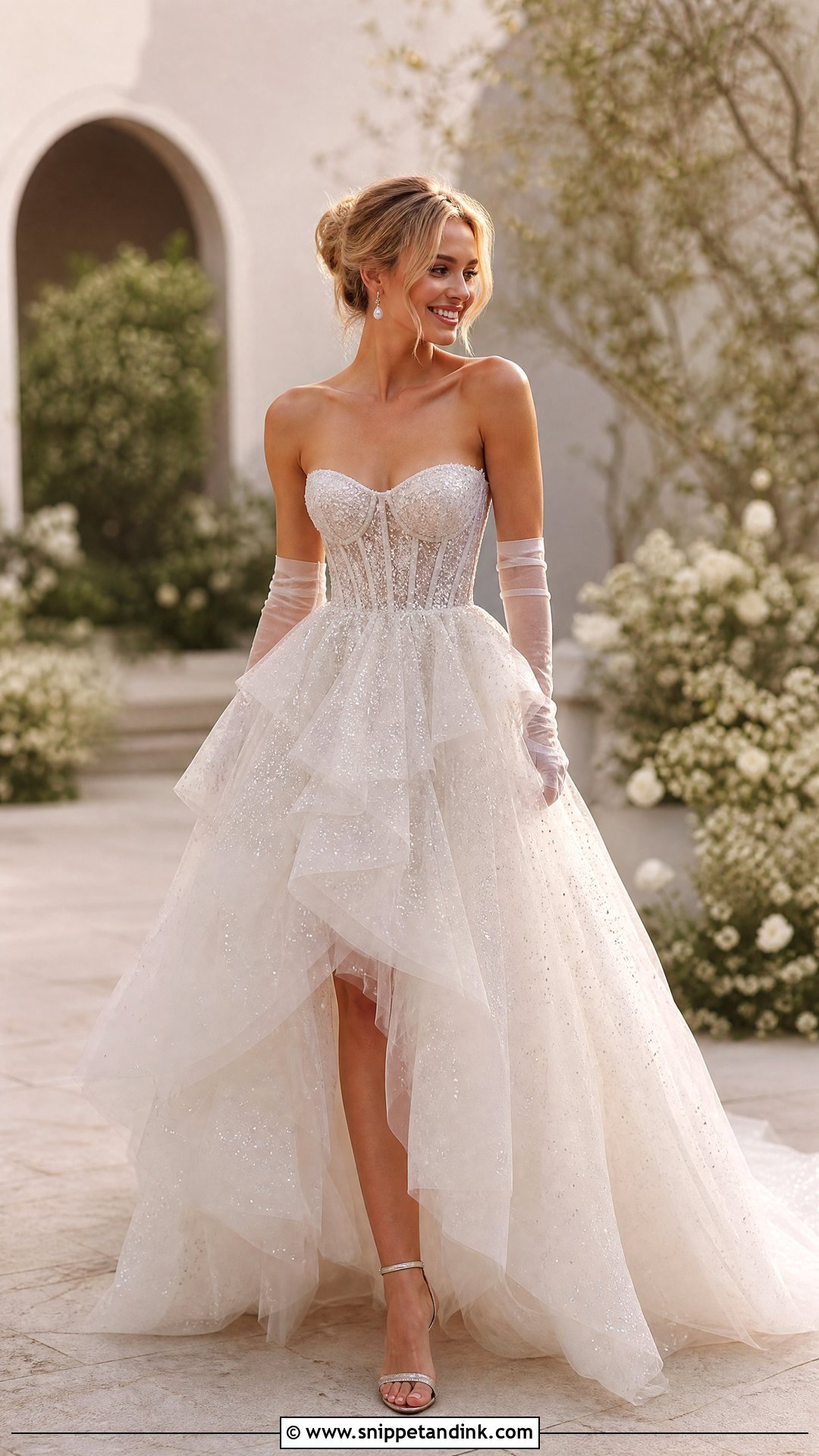 Sparkly Tulle Wedding Dress - Snippet and Ink - 25 Wedding Dresses Sparkly