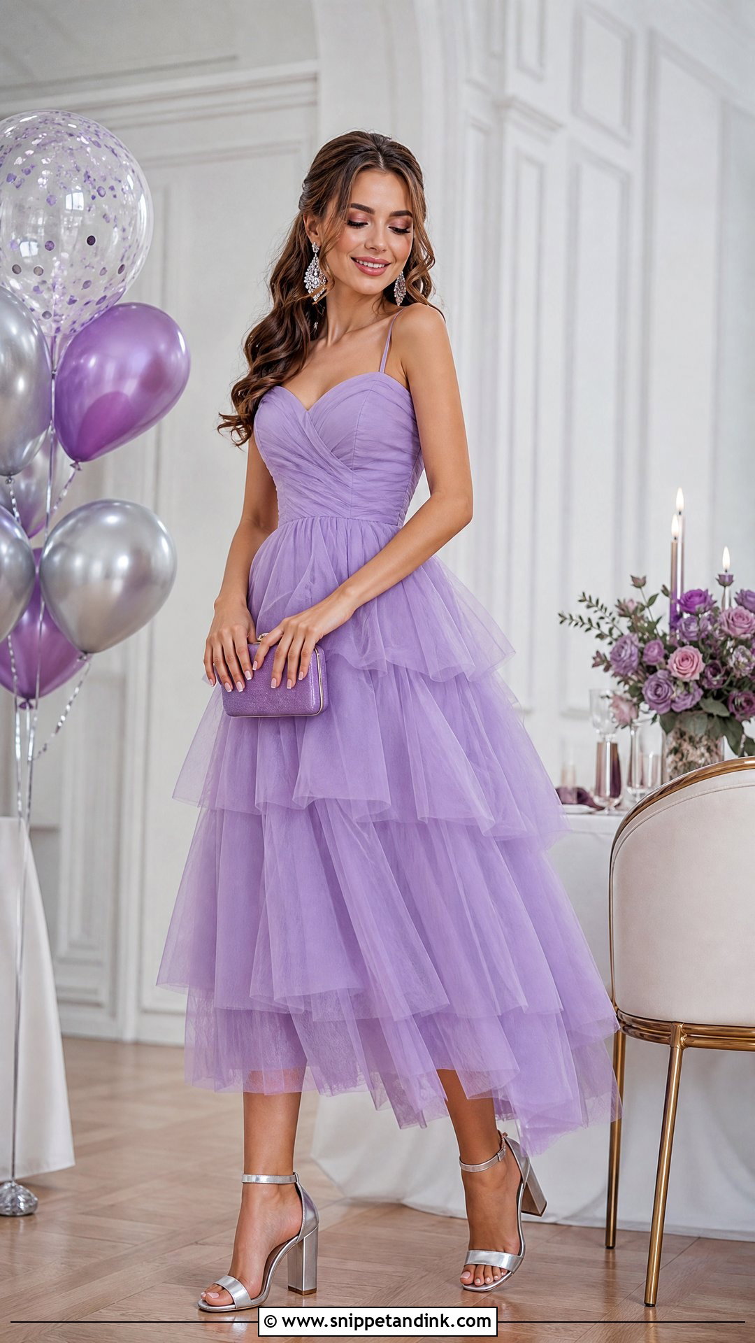 Speak Now Purple Tulle Bachelorette Outfit - Snippet and Ink - 20 Taylor Swift Bachelorette Party Outfit Ideas