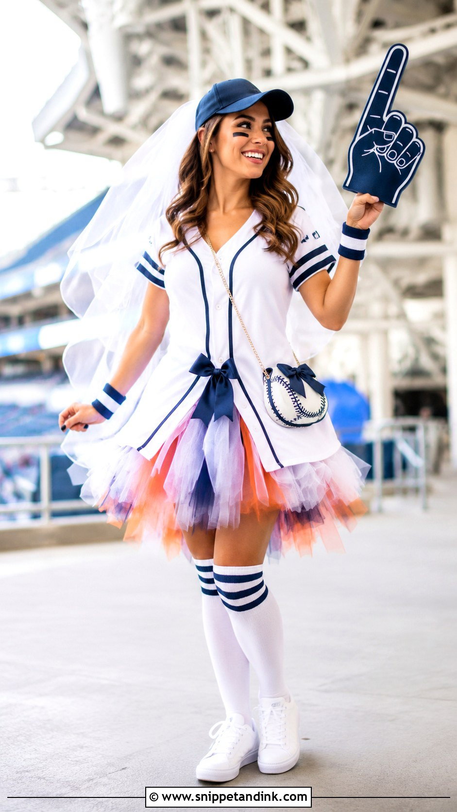 Sports Fan Wedding Dress - Snippet and Ink - 20 Funny Ugly Wedding Dress Ideas