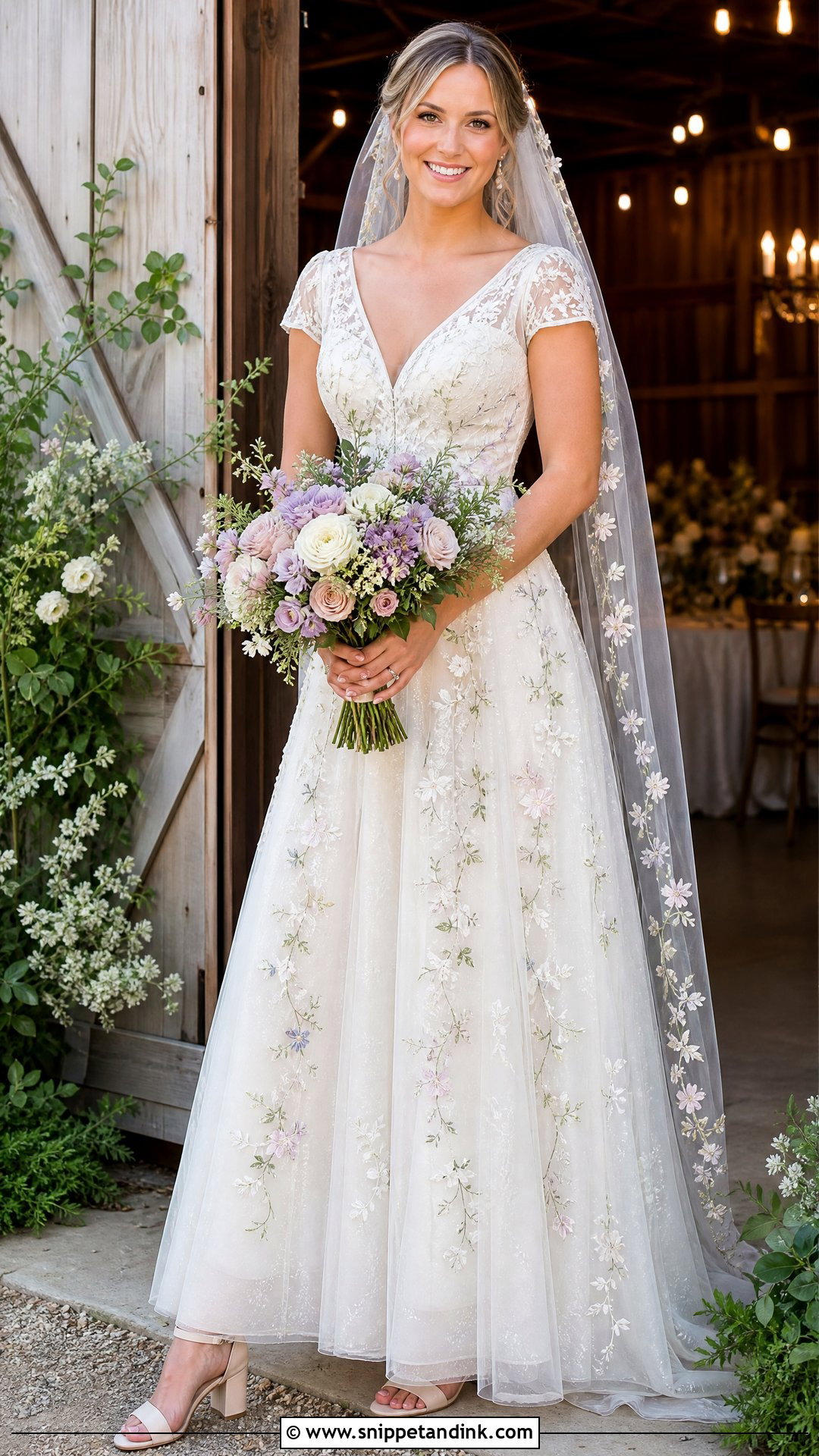 Spring Barn Wedding Dress - Snippet and Ink - 25 Barn Wedding Dress Ideas