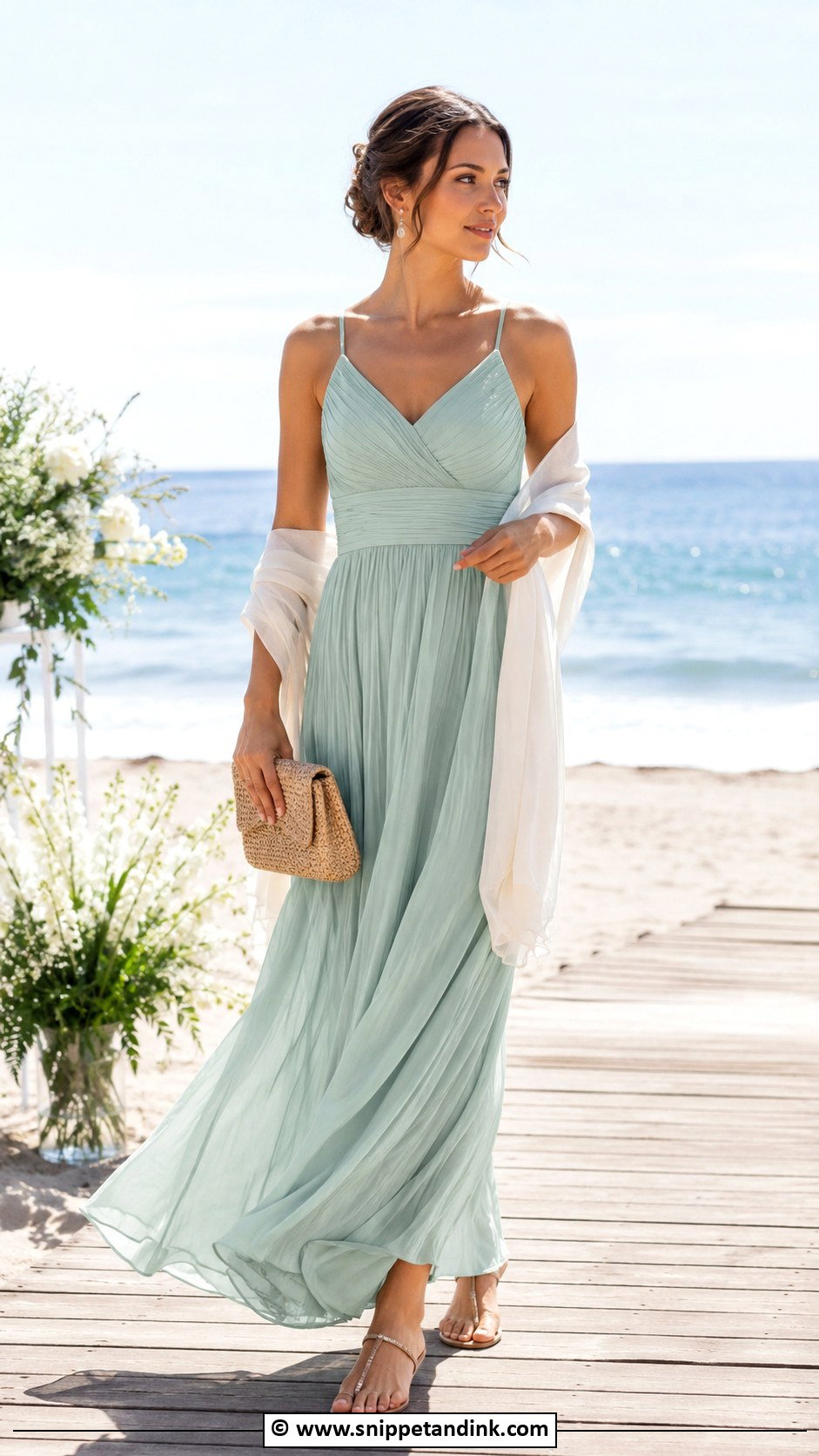 Spring Beach Wedding Dress - Snippet and Ink - 30 Spring Wedding Dress Ideas
