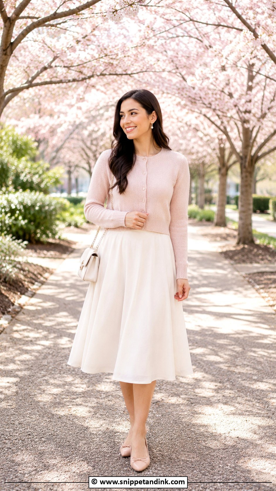 Spring Save The Date Outfit - Snippet and Ink - 30 Save the Date Outfit Ideas