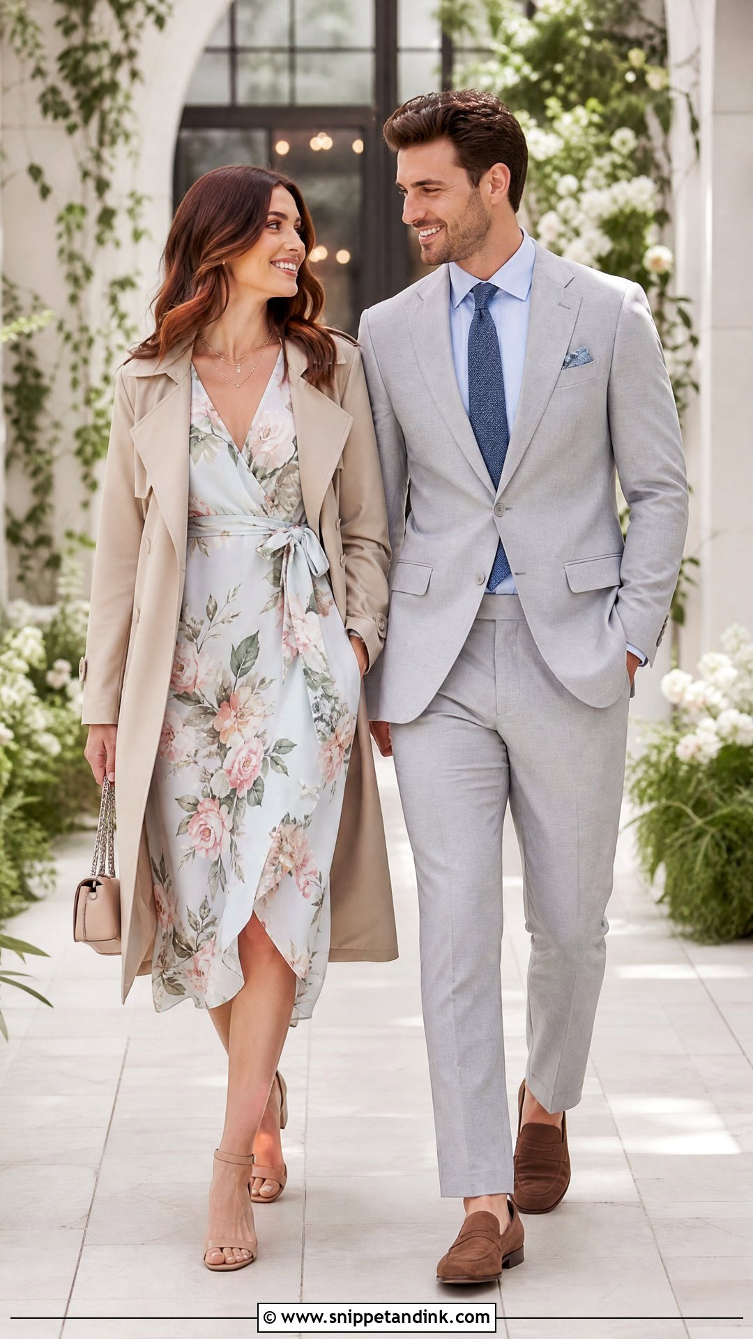 Spring Wedding Attire Card - Snippet and Ink - 20 Wedding Attire Card Ideas