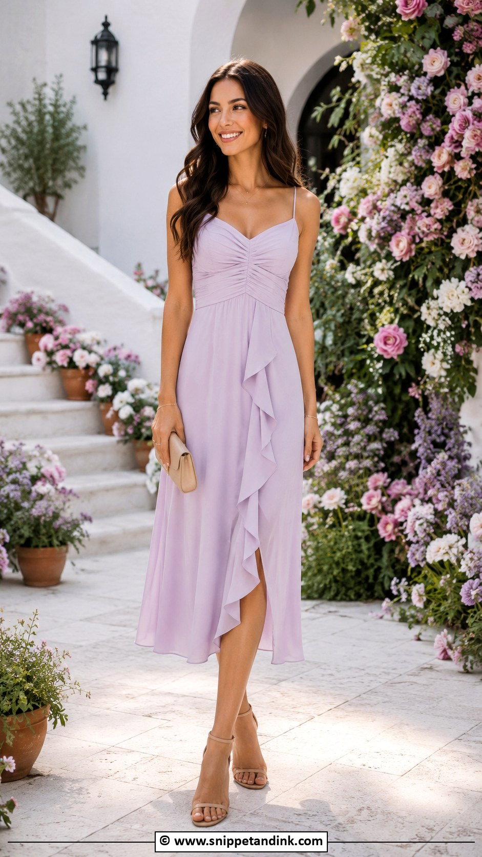 Spring Wedding Guest Outfit - Snippet and Ink - 25 Wedding Outfit Women Ideas