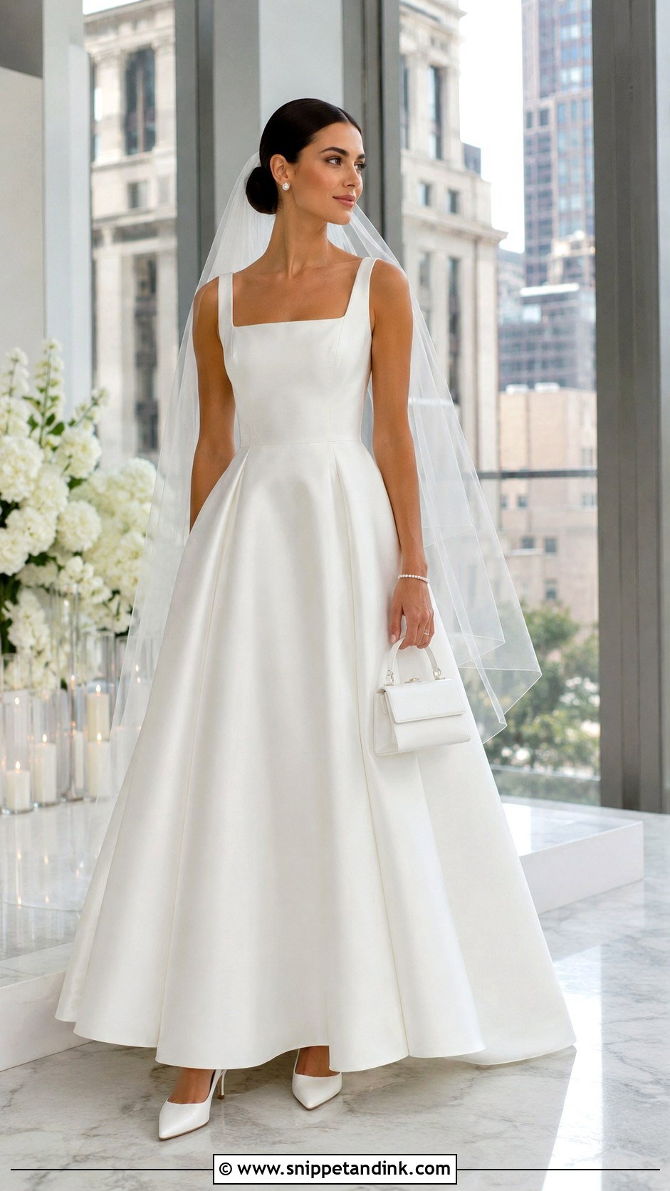 Square Neck Bridal Package - Snippet and Ink - 20 Bridal Package Ideas