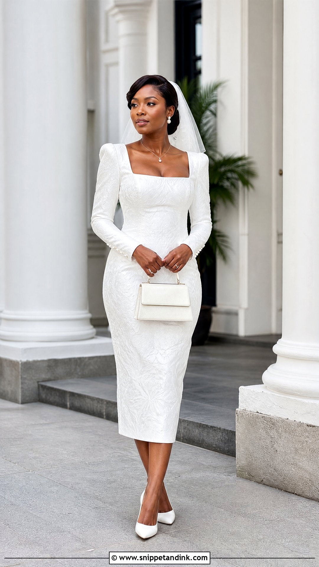 Square Neck Court Wedding Dress - Snippet and Ink - 25 Court Wedding Dress in Nigeria Ideas