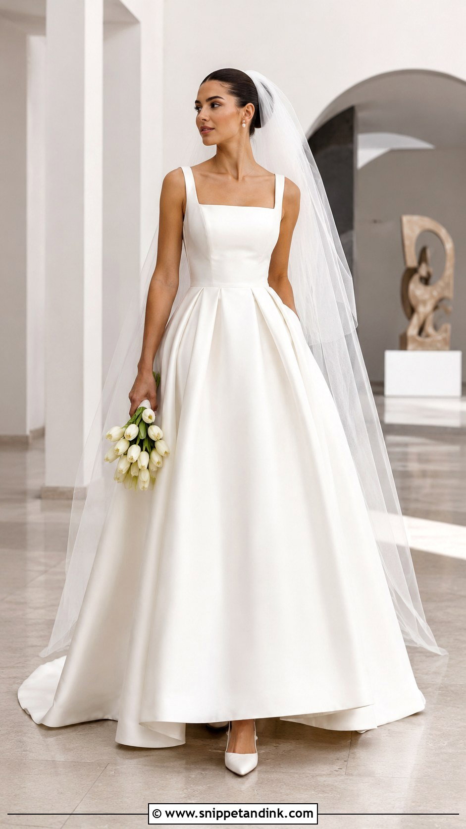 Square Neck Princess Ball Gown Wedding Dress - Snippet and Ink - 20 Dream Wedding Dresses Ball Gown Princesses