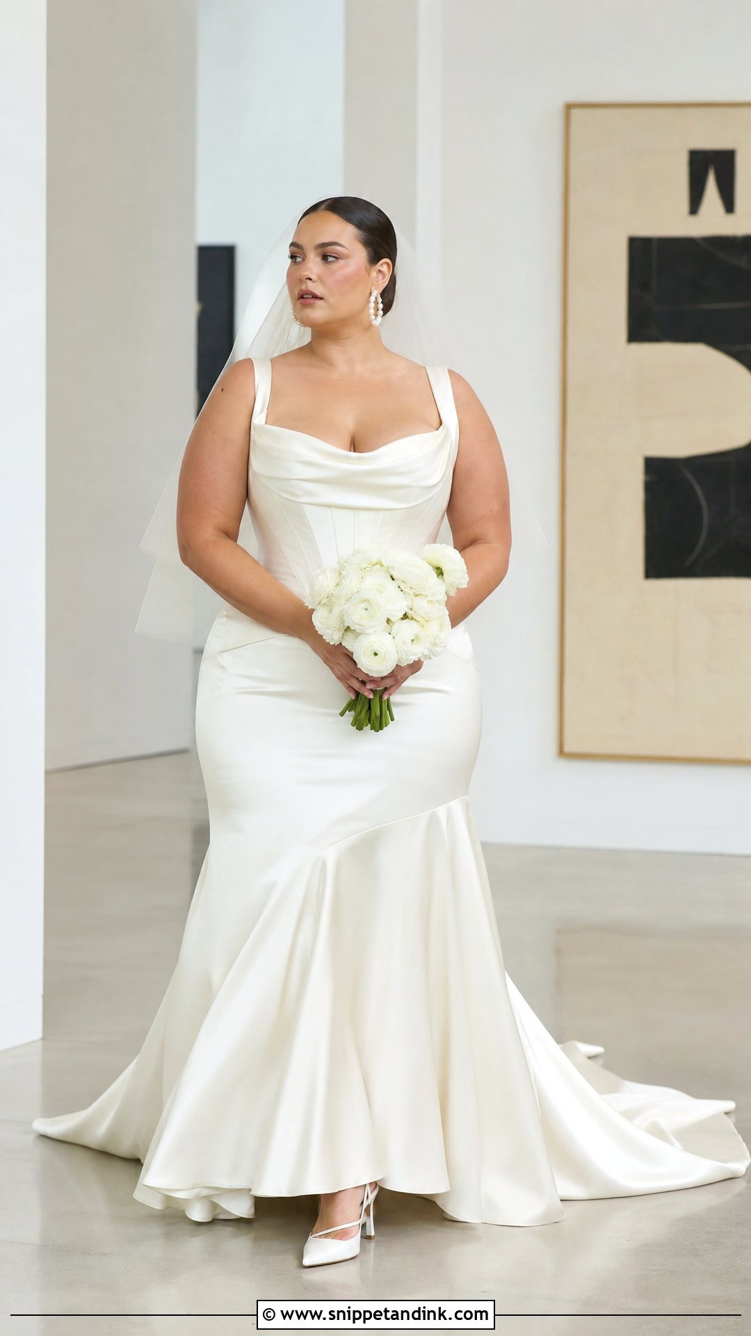 Square Neck Vivienne Westwood Mermaid Wedding Dress - Snippet and Ink - 20 Vivienne Westwood Wedding Dress Mermaid Ideas