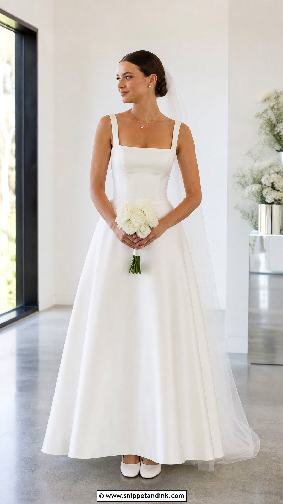 Square Neck Wedding Dress - Snippet and Ink - 25 Wedding Dresses 2026 Bride