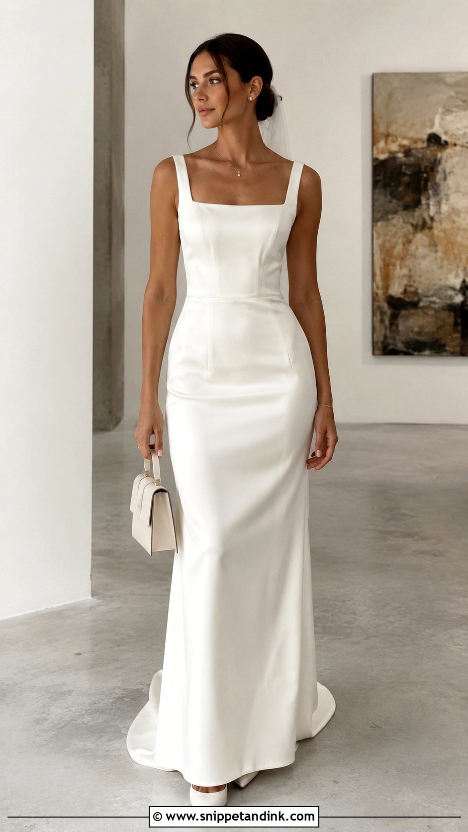 Square Neck Wedding Dress - Snippet and Ink - 20 Dream Wedding Dresses Ideas the Bride