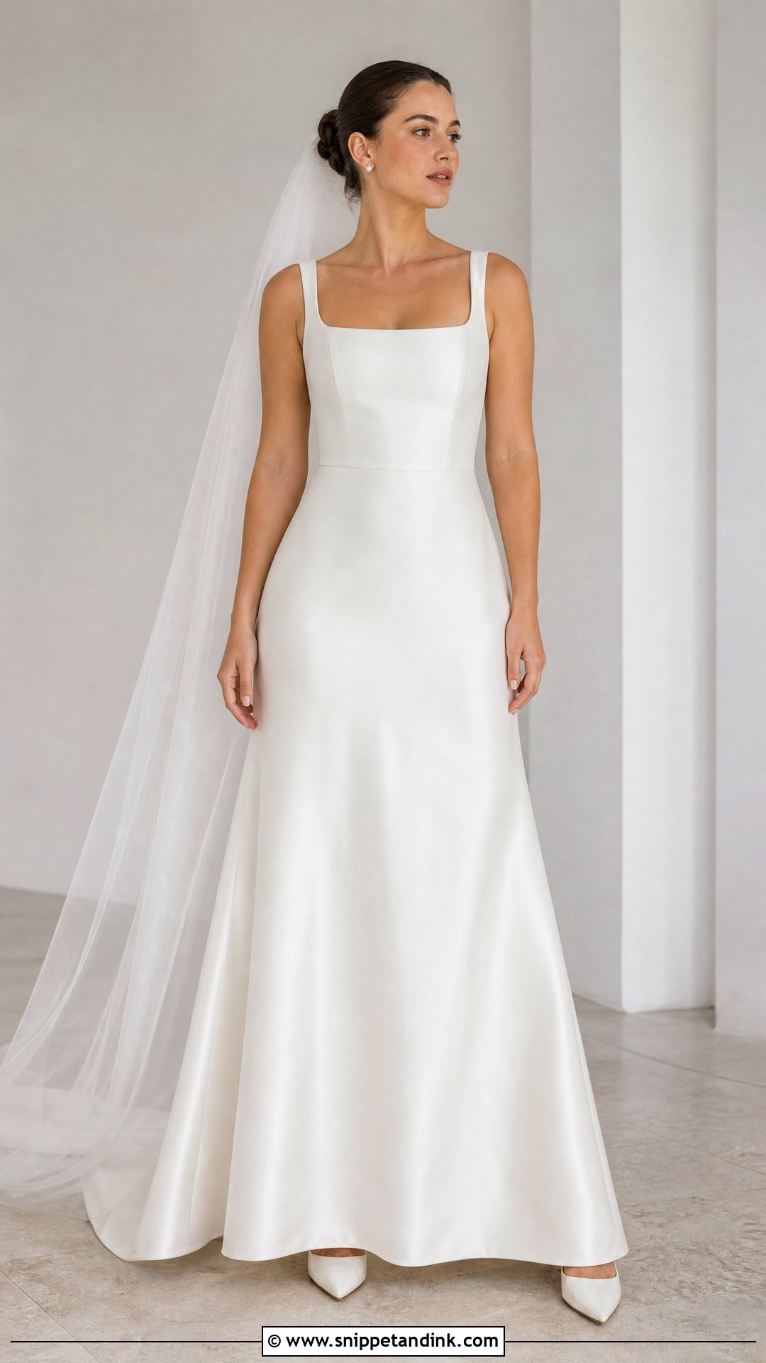 Square Neck Wedding Dress - Snippet and Ink - 25 Different Wedding Dresses