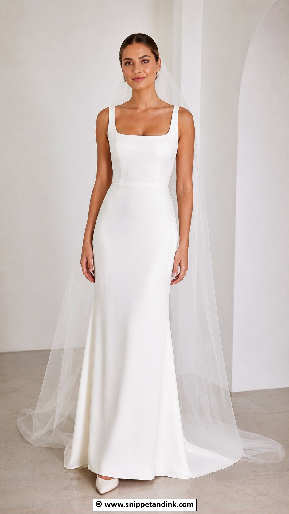 Square Neck Wedding Dress - Snippet and Ink - 25 Unique Wedding Dresses Different