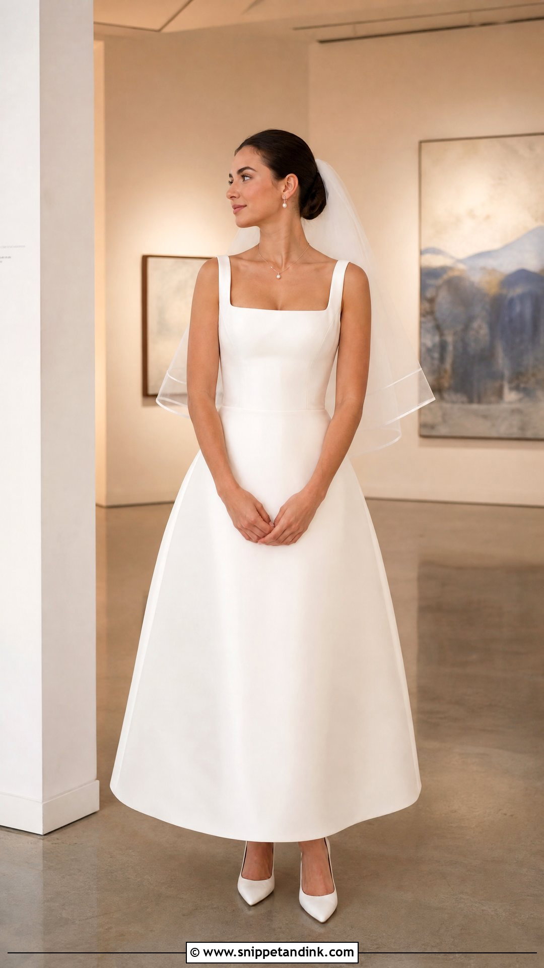 Square Neck Wedding Dress No Train - Snippet and Ink - 20 Wedding Dress No Train Ideas