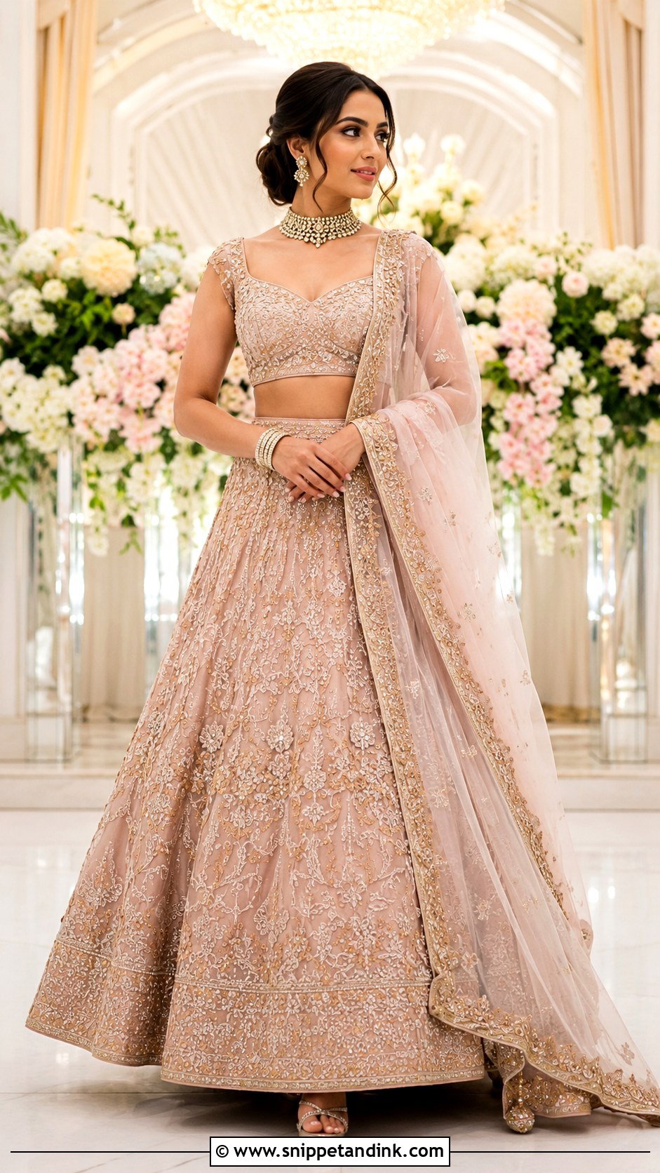 Sri Lankan Bride Lehenga - Snippet and Ink - 25 Sri Lankan Bride Ideas