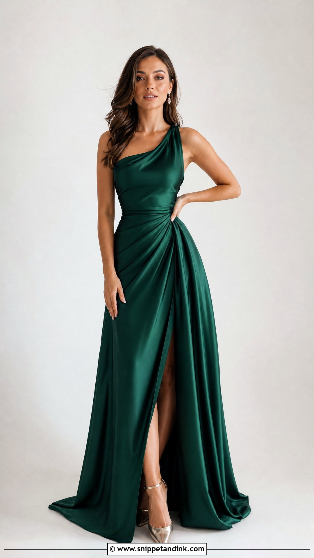 Standing Gown Pose - Snippet and Ink - 25 Poses in Gown for Photoshoot Ideas