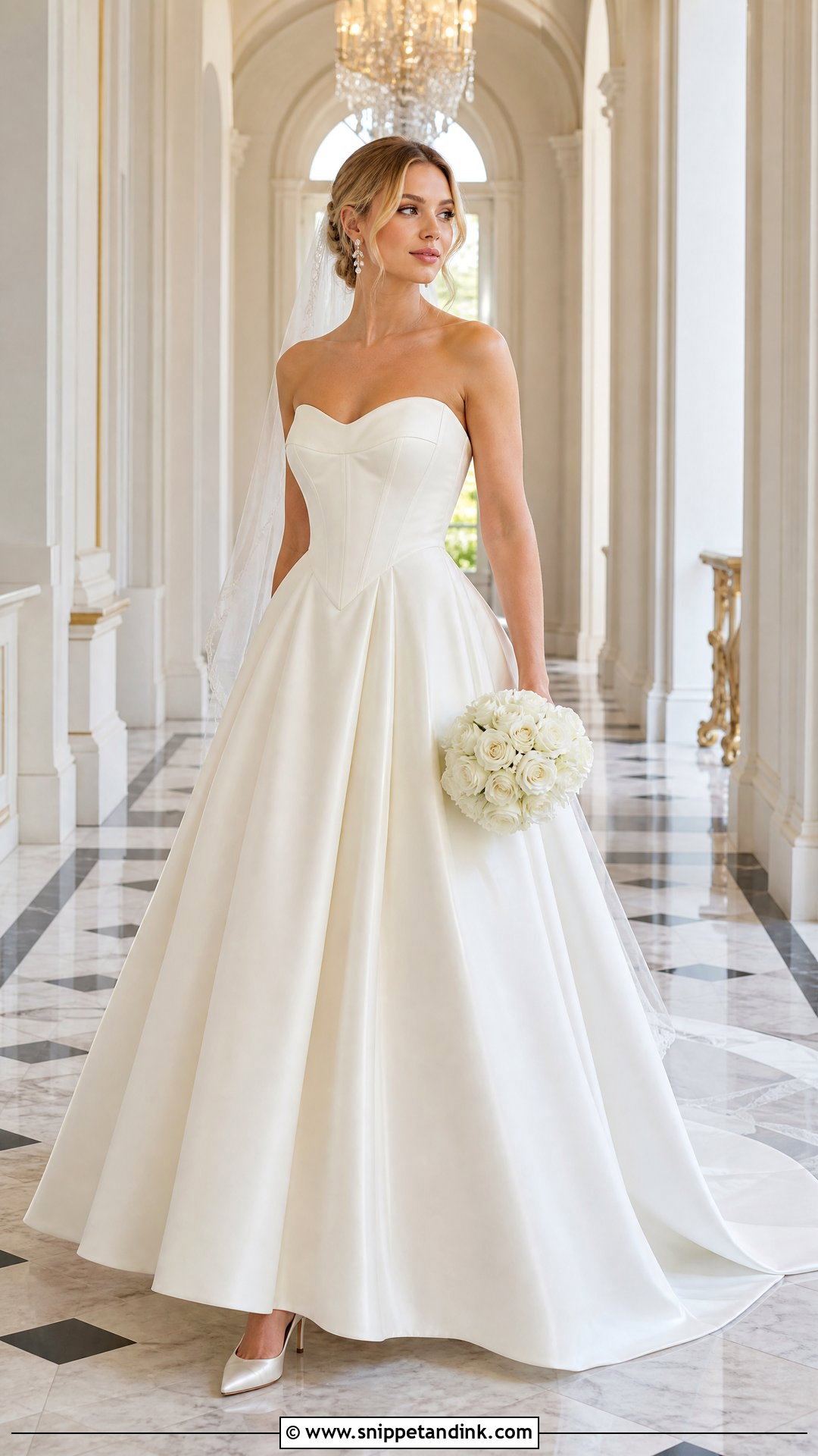 Stella York Basque Waist Wedding Dress - Snippet and Ink - 20 Stella York Bridal Ideas