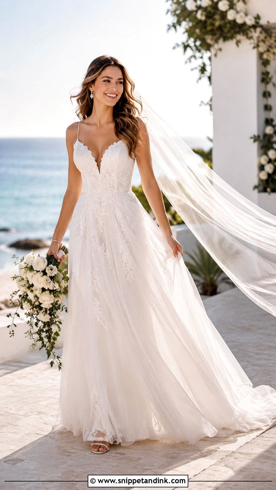 Stella York Beach Wedding Dress - Snippet and Ink - 25 Stella York Wedding Dress Ideas