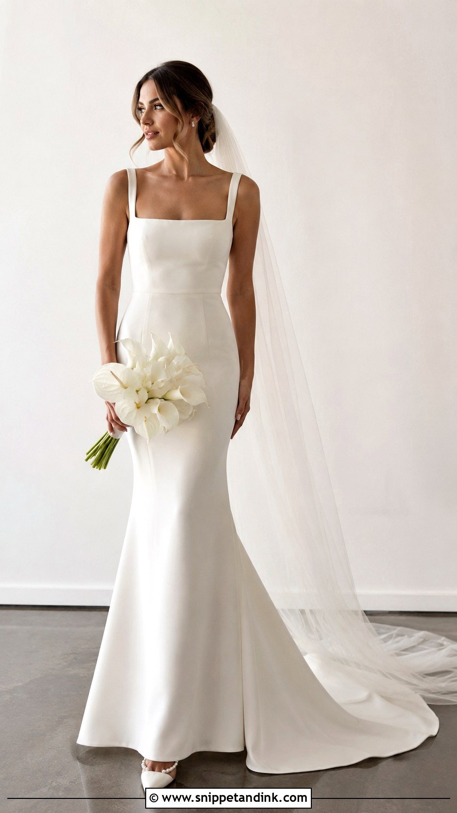 Stella York Crepe Wedding Dress - Snippet and Ink - 25 Stella York Wedding Dress Ideas