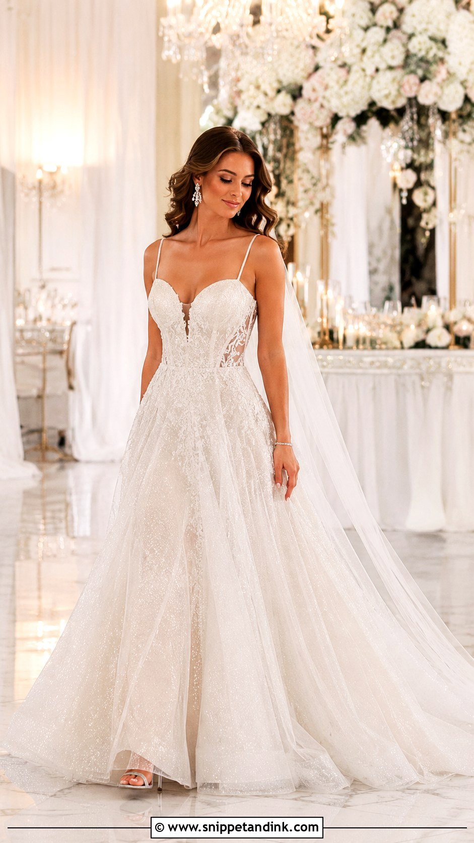 Stella York Sparkle Tulle Wedding Dress - Snippet and Ink - 25 Stella York Wedding Dress Ideas