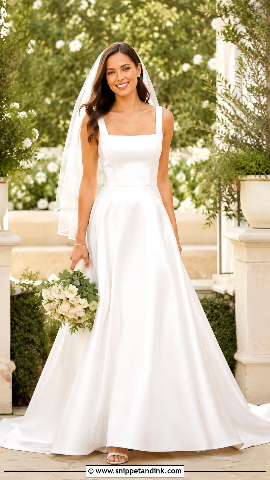 Stella York Square Neck Wedding Dress - Snippet and Ink - 25 Stella York Wedding Dress Ideas