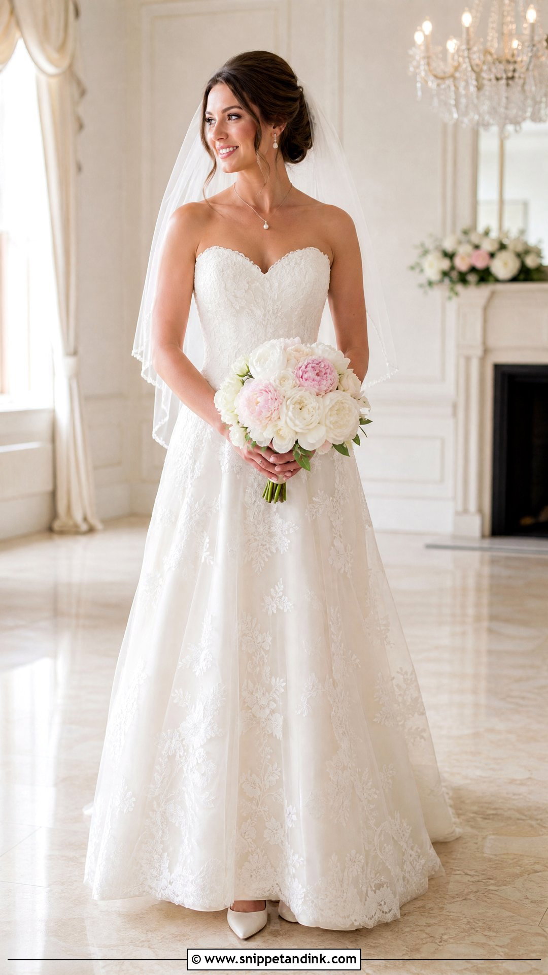 Stella York Strapless Sweetheart Wedding Dress - Snippet and Ink - 20 Stella York Bridal Ideas