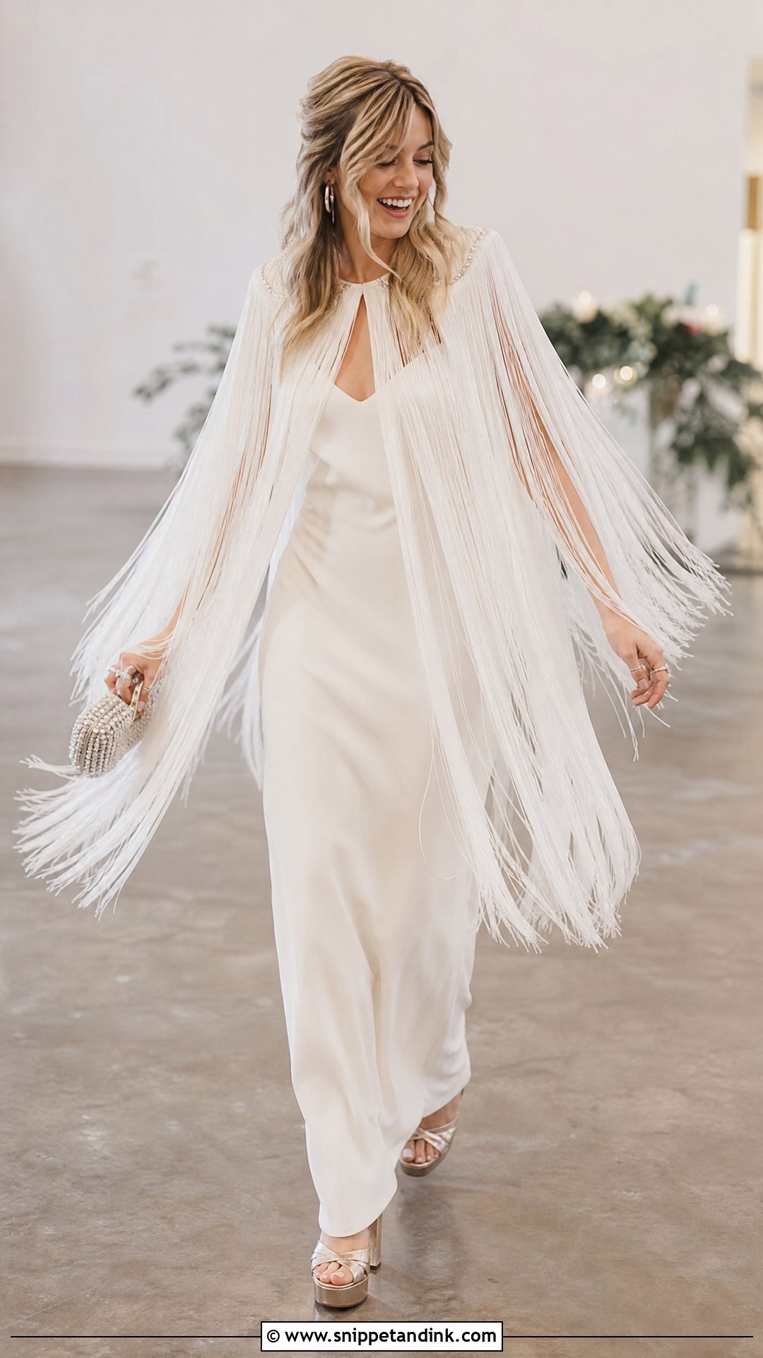 Stevie Nicks Fringe Wedding Dress - Snippet and Ink - 20 Stevie Nicks Wedding Dress Ideas
