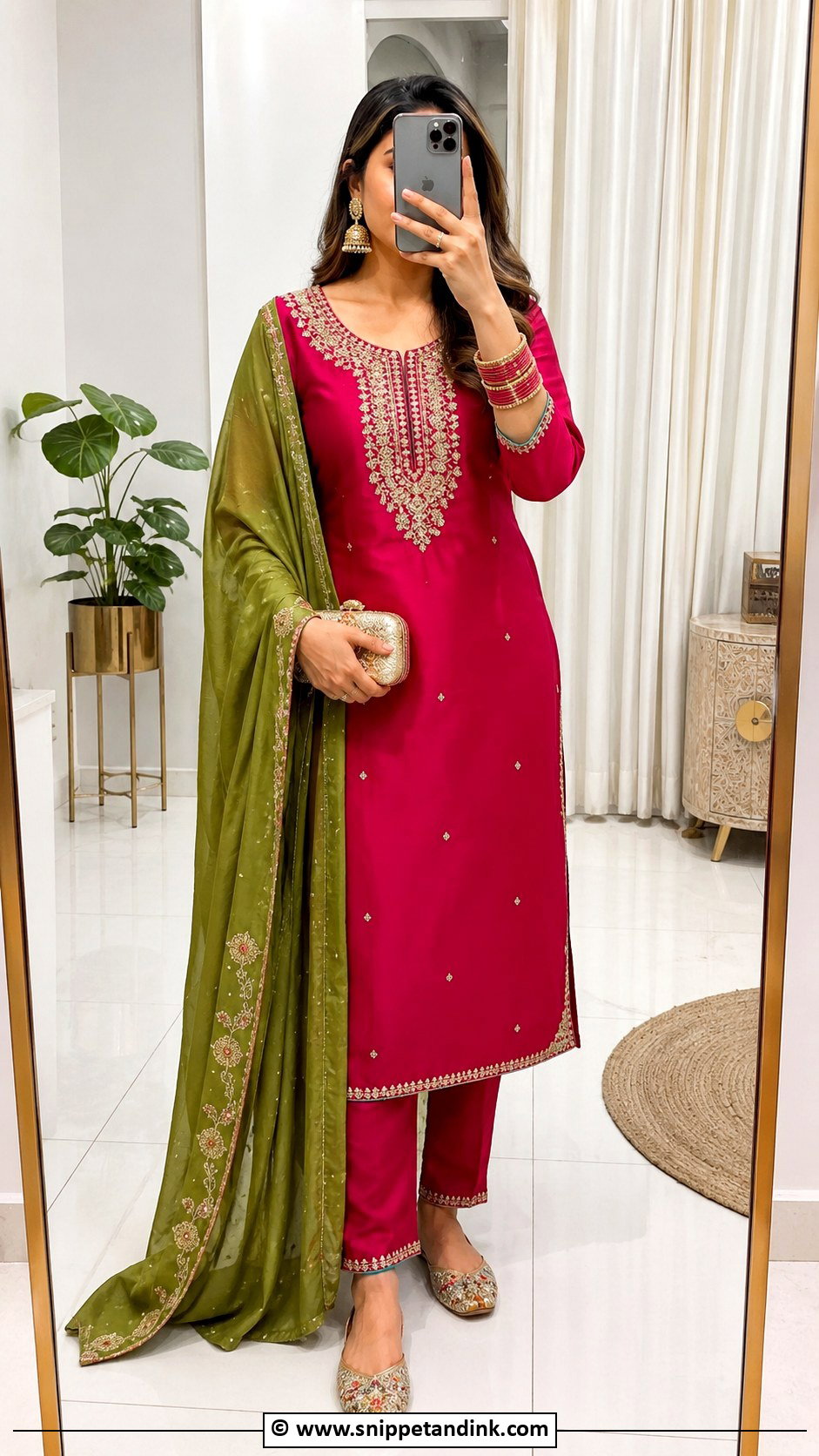 Straight Cut Punjabi Suit For Jaggo - Snippet and Ink - 30 Jaggo Outfit Punjabi Suit Ideas